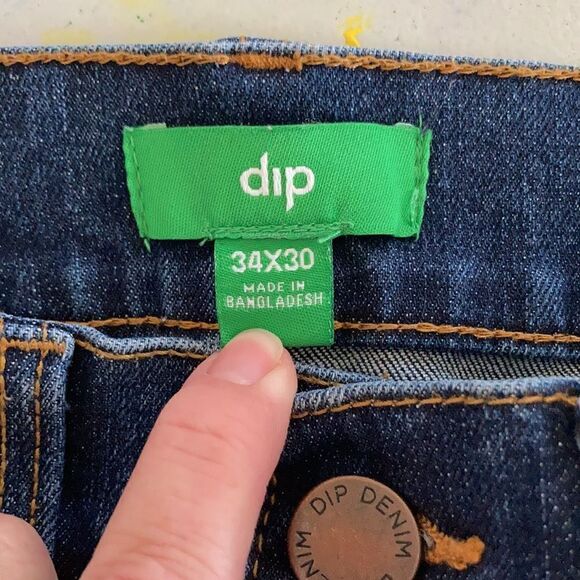 Dip Denim Jeans  - Picture 5 of 10